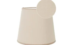 Enfärgade Runda Lampskärmar<PR Home Mia Lampskärm Ø30cm Franza Beige