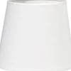 PR Home Mia Lampskärm Ø20cm Lin Classico Vit* Enfärgade Runda Lampskärmar