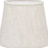 PR Home Mia Lampskärm Ø17cm Lin Ljus Beige* Enfärgade Runda Lampskärmar
