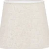 Enfärgade Runda Lampskärmar<PR Home Mia Lampskärm Ø24cm Lin Ljus Beige