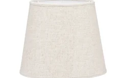 Enfärgade Runda Lampskärmar<PR Home Mia Lampskärm Ø24cm Lin Ljus Beige