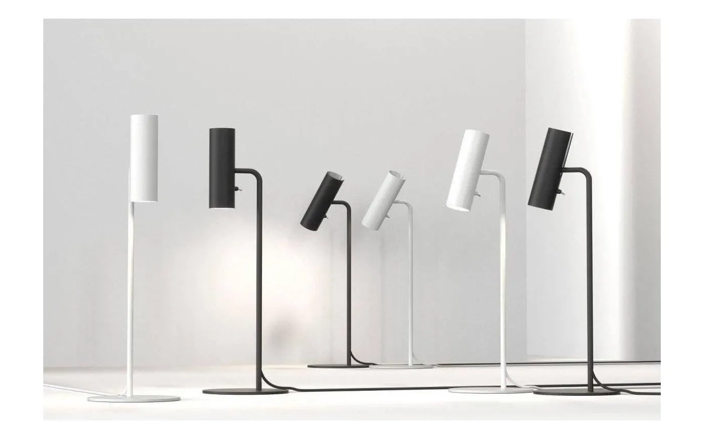 Mib 6 Bordslampa 66cm Vit