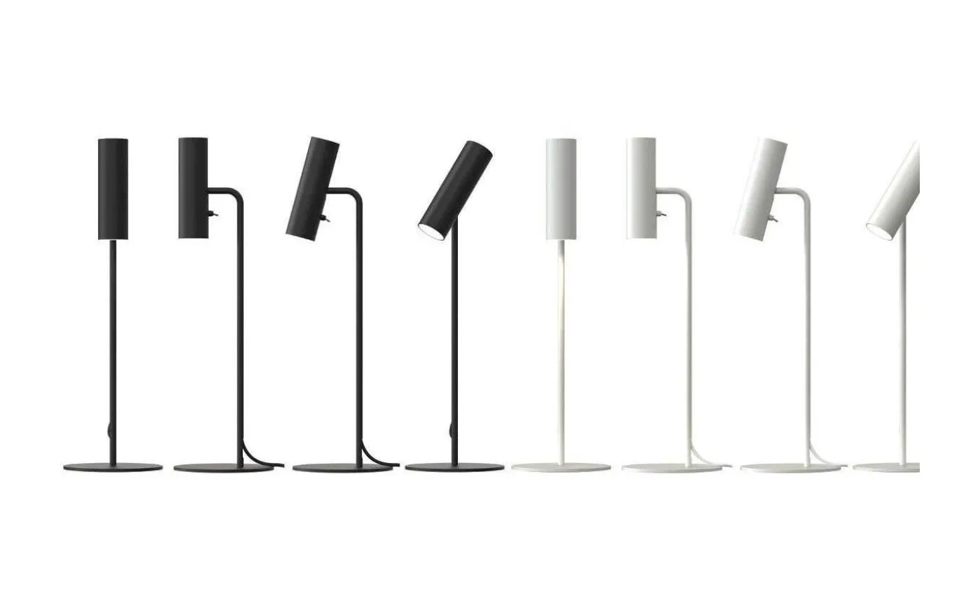 Mib 6 Bordslampa 66cm Vit