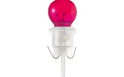 Konstsmide Microlampa Push-In 2,5V 0,18W Lila 5-Pack* Push-In Jullampor|Push-In Jullampor