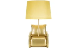 Bordslampor<Mauro Ferretti Midcentury Bordslampa 46cm Gul