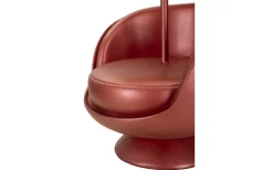 Bordslampor<Mauro Ferretti Midcentury Bordslampa 43cm Röd