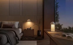 Allmänbelysning|Uppladdningsbara Lampor Utomhus<Ubiqua Lighting Midi Batterilampa 18cm 2700/3000K Svart IP54