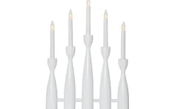 Visa Alla Adventsljusstakar|Adventsljusstakar 31-60 Cm<Star Trading Midja Adventsljusstake 47cm Vit