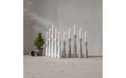 Visa Alla Adventsljusstakar|Adventsljusstakar 31-60 Cm<Star Trading Midja Adventsljusstake 47cm Vit