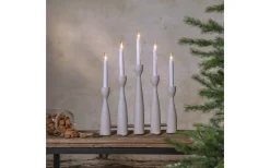 Star Trading Midja Adventsljusstake 47cm Vitbets* Visa Alla Adventsljusstakar|Adventsljusstakar 31-60 Cm