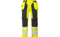 Malmbergs Midjebyxa, Varsel, Klass 2, Gul/svart, 52* Verktyg Och Arbetskläder