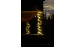 Konstsmide Midvinterljus Batteridriven Girlang 5m Amber LED IP44* Girlanger|Batteri Julpynt Utomhus