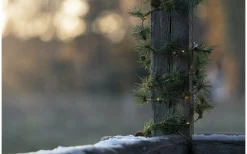 Konstsmide Midvinterljus Batteridriven Girlang 5m Amber LED IP44* Girlanger|Batteri Julpynt Utomhus