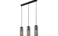 Nordlux Miella Taklampa 3L 52cm Rökfärgad* Kök & Matplats|Avlånga Taklampor