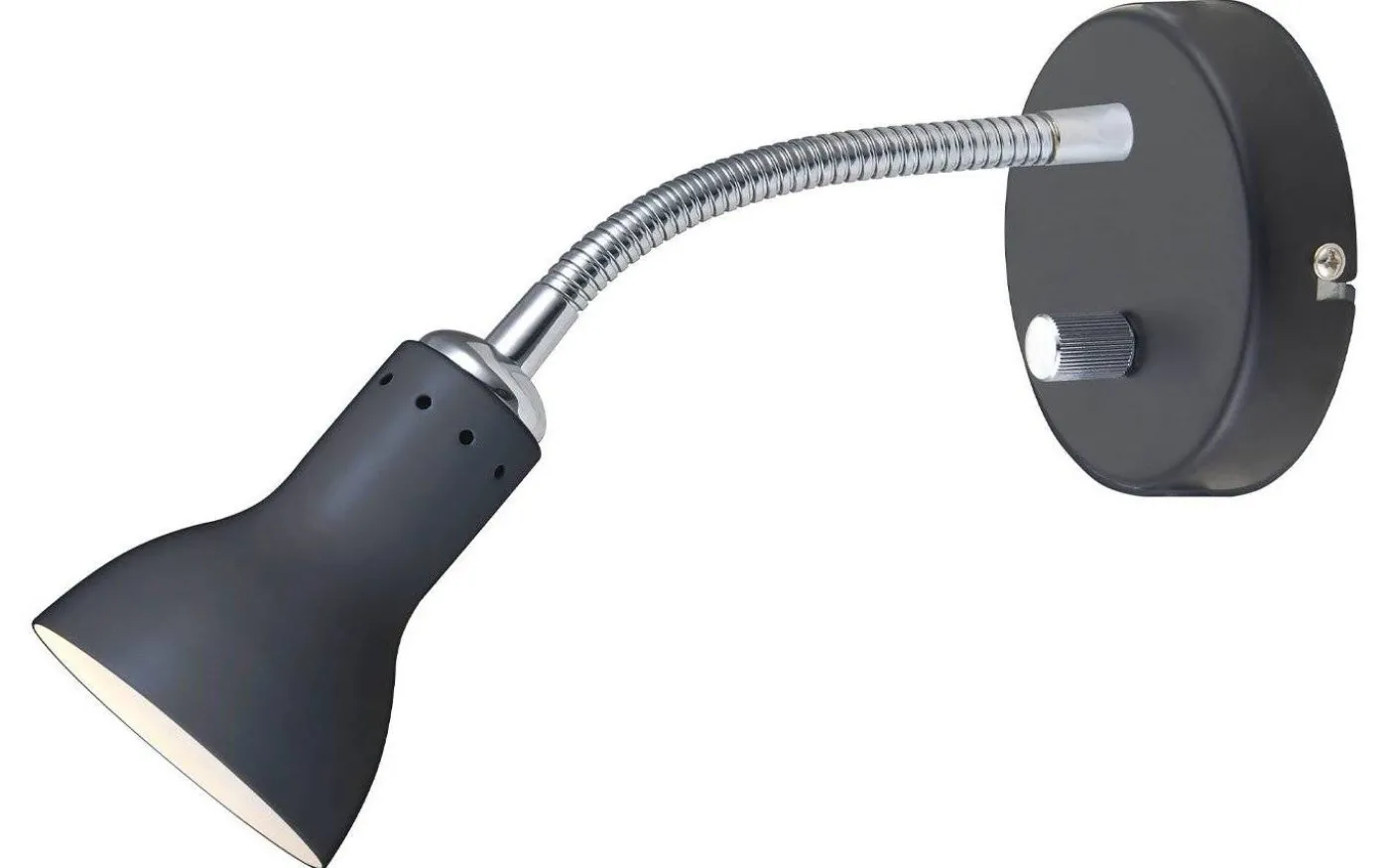 Mikado Vägglampa Svart