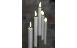 Batteridrivna Adventsljusstakar|Visa Alla Adventsljusstakar<Markslojd Mila Batteridriven Adventsljusstake 5L 47cm Brun