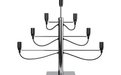 Star Trading Milano Adventsljusstake Krom 52cm* Visa Alla Adventsljusstakar|Adventsljusstakar 31-60 Cm