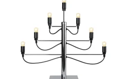 Star Trading Milano Adventsljusstake Krom 52cm* Visa Alla Adventsljusstakar|Adventsljusstakar 31-60 Cm