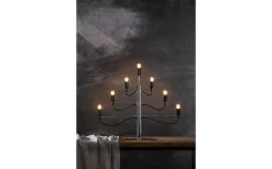 Star Trading Milano Adventsljusstake Krom 52cm* Visa Alla Adventsljusstakar|Adventsljusstakar 31-60 Cm