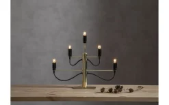 Milano Adventsljusstake Mässing 38cm