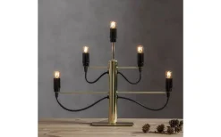 Milano Adventsljusstake Mässing 38cm