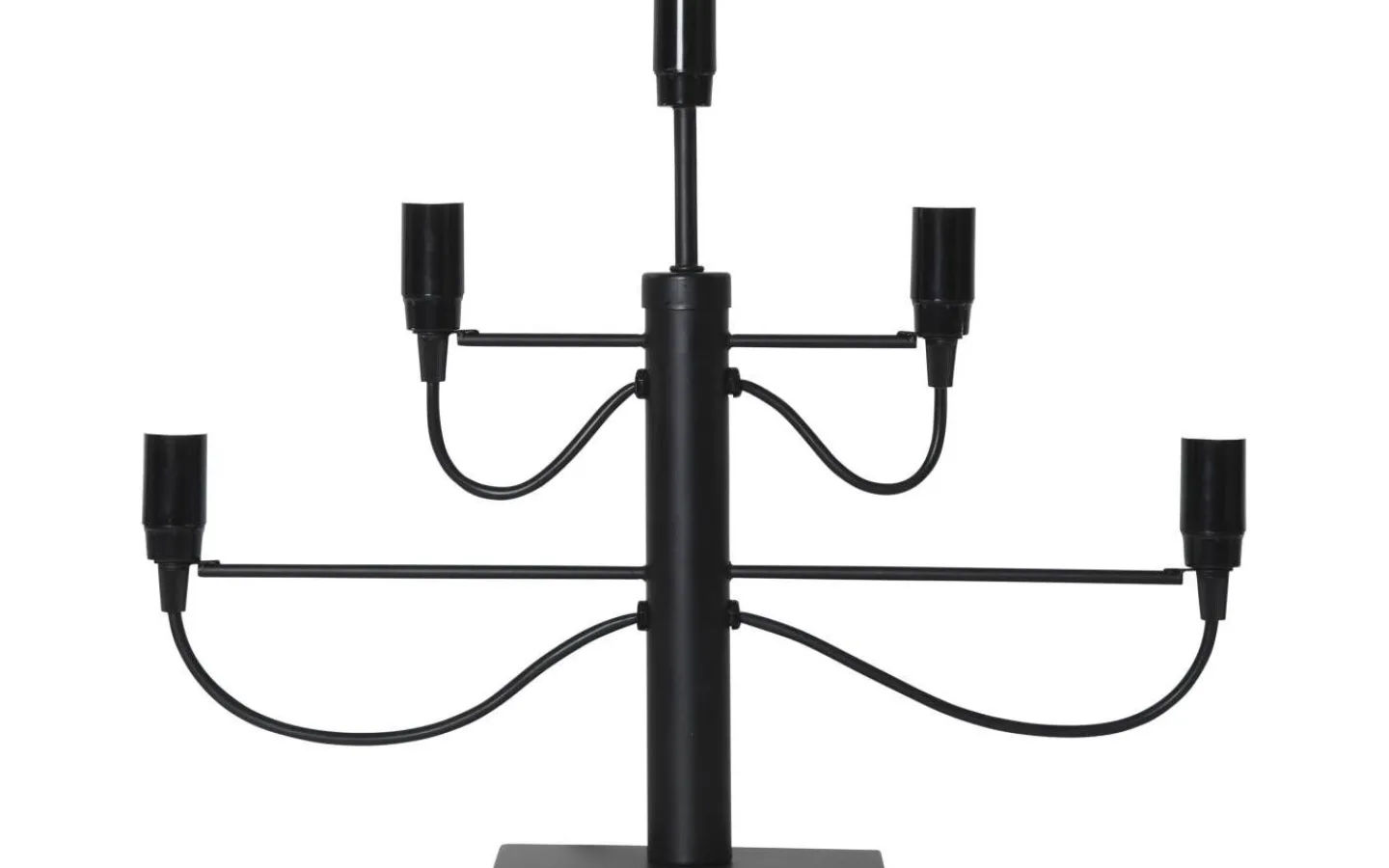 Adventsljusstakar 31-60 Cm<Star Trading Milano Adventsljusstake Svart 38cm