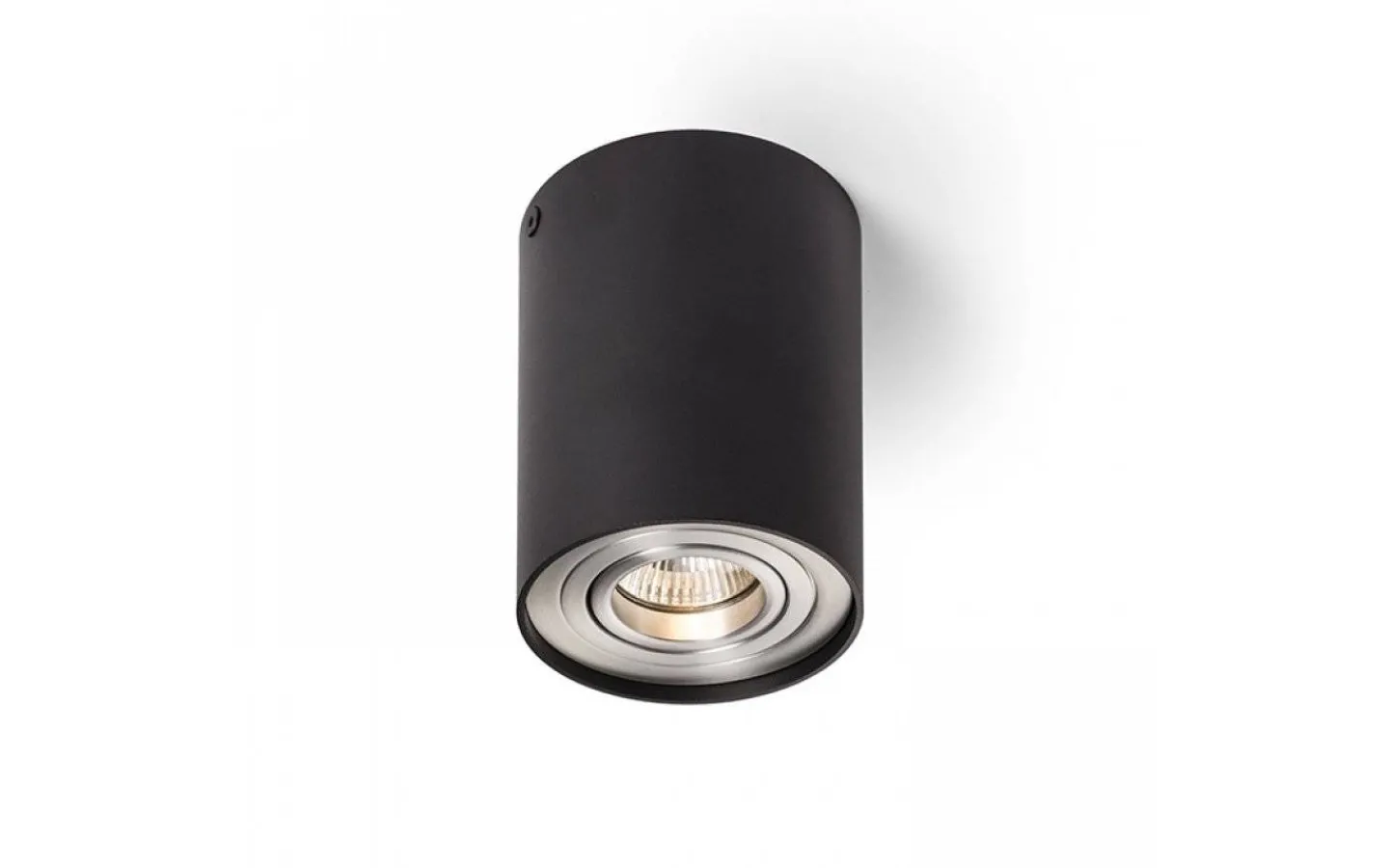 Takspot Med 1 Lampa<Rendl Milano I Takspotlight 9,5cm Svart/Aluminium