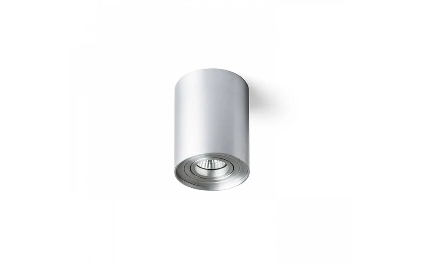 Milano I Takspotlight 9,5cm Borstad Aluminium