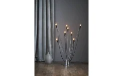 Visa Alla Adventsljusstakar|Adventsljusstakar 31-60 Cm<Star Trading Milano Ljusstake Krom 55cm