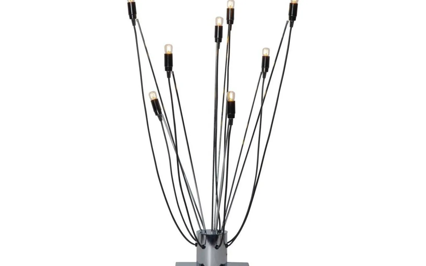 Visa Alla Adventsljusstakar|Adventsljusstakar 31-60 Cm<Star Trading Milano Ljusstake Krom 55cm