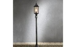 Milano Pollare 1,3m med Rörelsevakt Antiksvart IP43