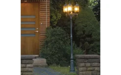 Milano Stolplykta 2,3m 3xE27 Antiksvart IP43