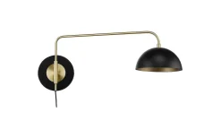 Läslampor<Oriva Milano Vägglampa Svart