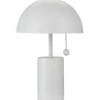 Oriva Milazzo Bordslampa 31cm Vit* Skrivbordslampor|Bordslampor