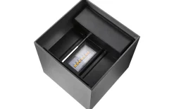 Upp & Nedljus Lampor<Nordlux Milda Kubi Vägglampa LED 3000K 4,9W Antracit IP44