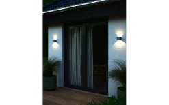 Upp & Nedljus Lampor<Nordlux Milda Kubi Vägglampa LED 3000K 4,9W Antracit IP44