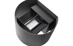 Milda Vägglampa LED 3000K 4,9W Antracit IP44