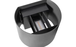 Milda Vägglampa LED 3000K 4,9W Antracit IP44