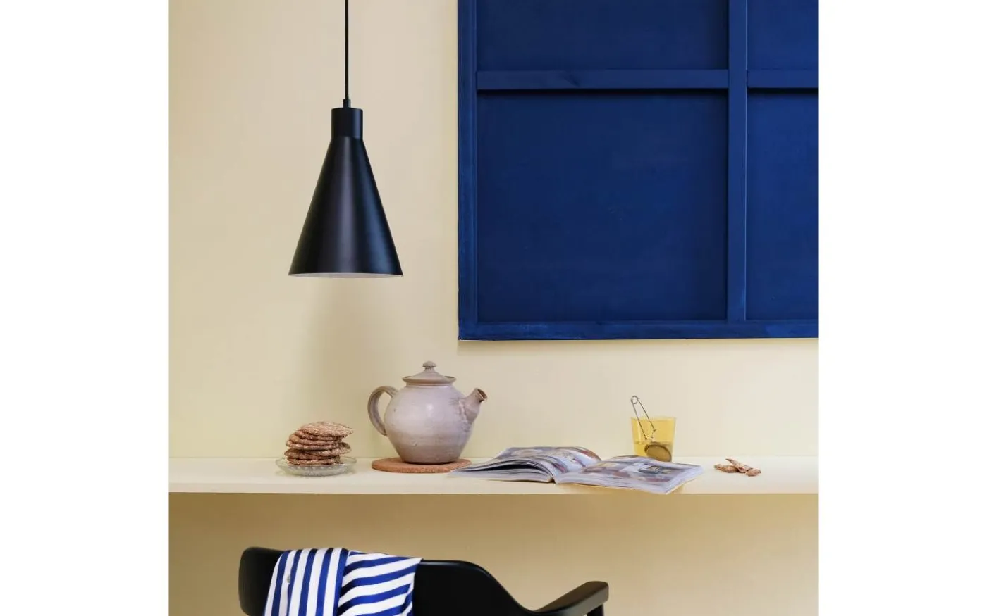 Miles Fönsterlampa 20cm Svart