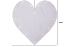 Milla Hängande Dekoration 40cm Hjärta