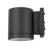 Hidealite Milo XL I Vägglampa LED 3000K 10,5W Antracit IP55* Upp Eller Nedljus Lampor