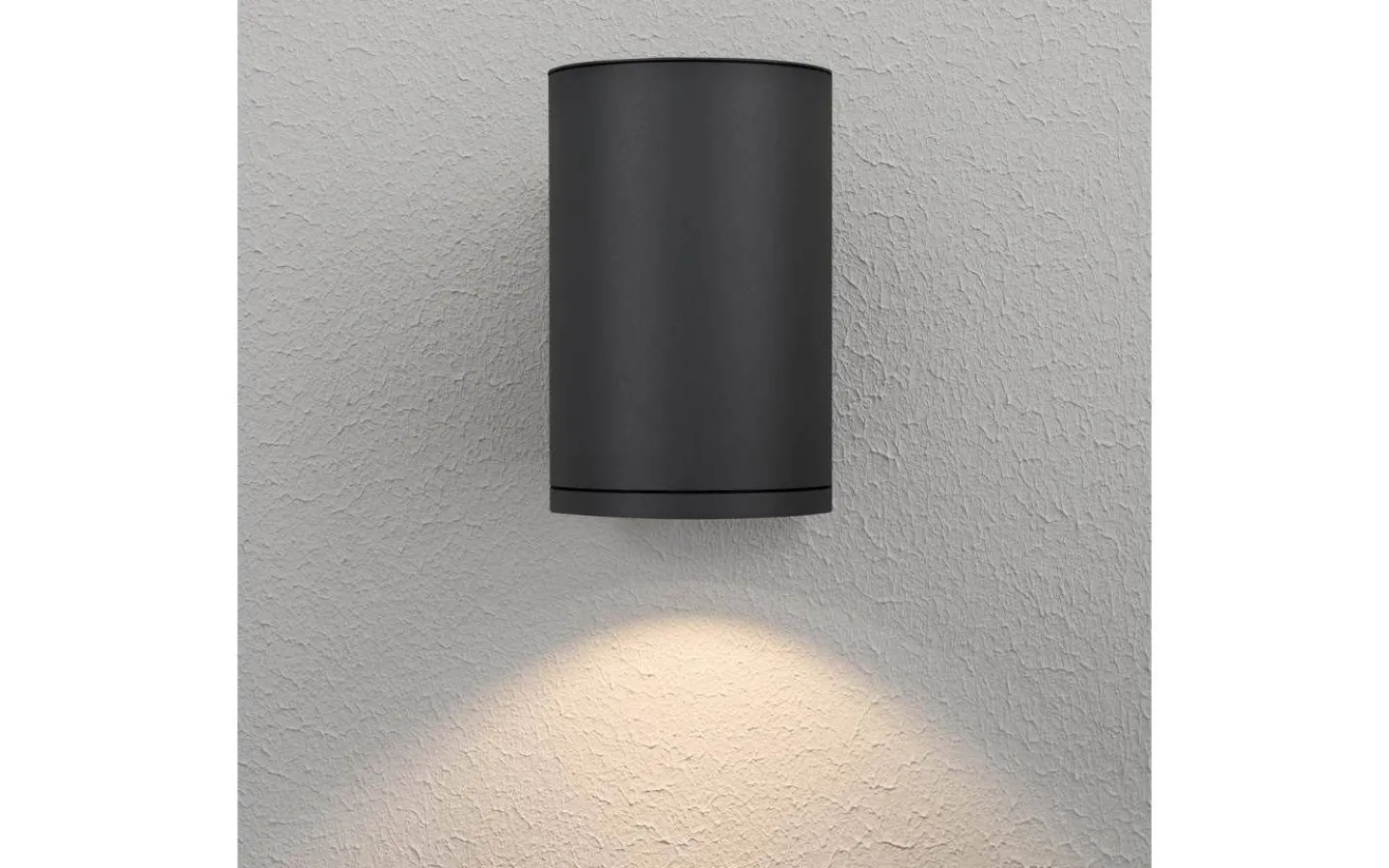 Upp Eller Nedljus Lampor<Hidealite Milo XXL I Vägglampa LED 3000K 19,5W Antracit IP65