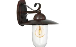 Vägglyktor<Eglo Milton Fasadlykta Brun IP44