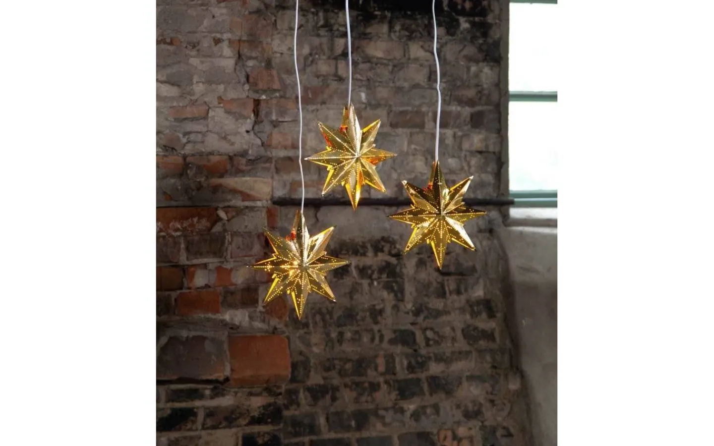 Visa Alla Julstjärnor|Julstjärnor Med Sladd<Star Trading Mini Julstjärna 24cm Mässing