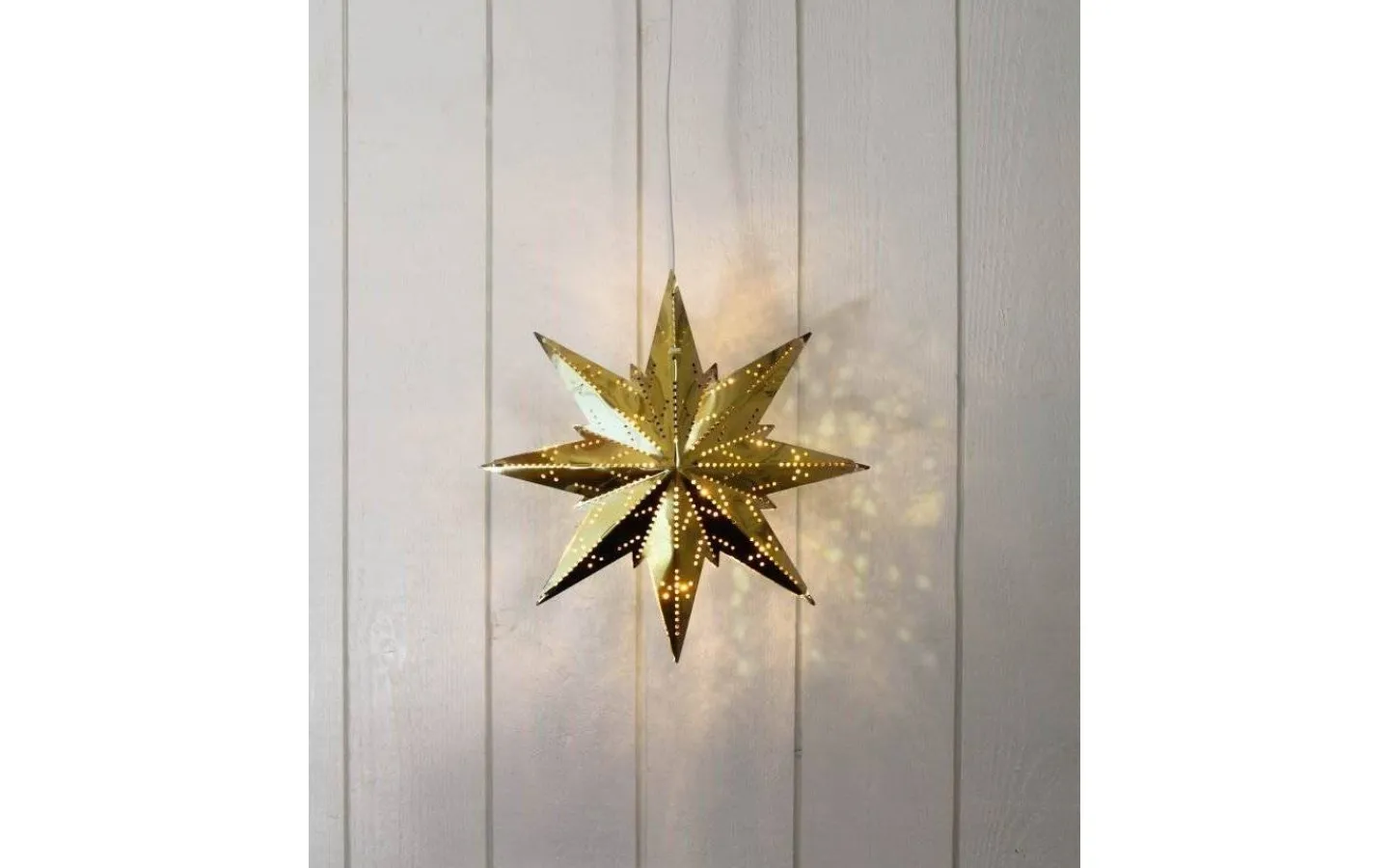 Visa Alla Julstjärnor|Julstjärnor Med Sladd<Star Trading Mini Julstjärna 24cm Mässing