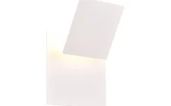 Trio Lighting Mio Vägglampa LED fyrkantig matt vit* Lampetter