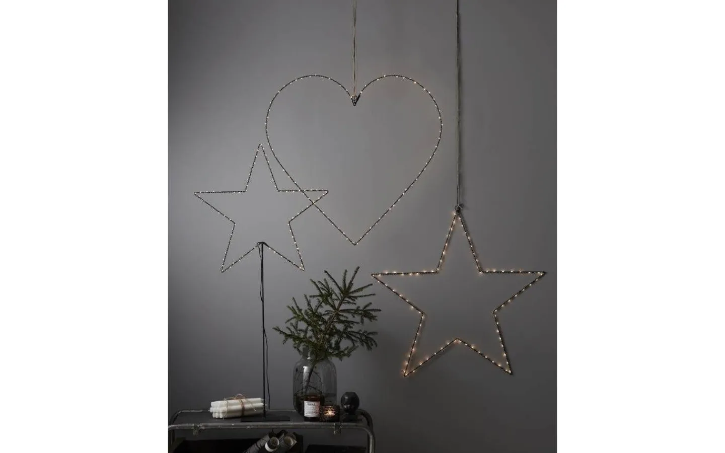 Julpynt Inomhus<Star Trading Mira Bordsdekoration Stjärna 100cm Svart