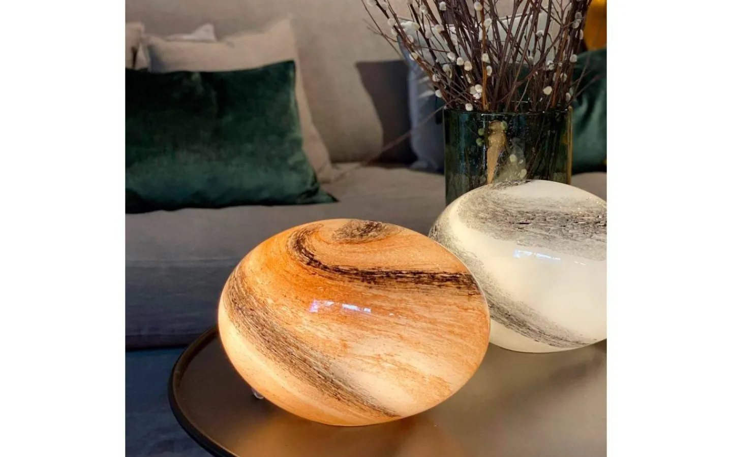 By Rydens Mira Bordslampa 20Cm Natur* Bordslampor