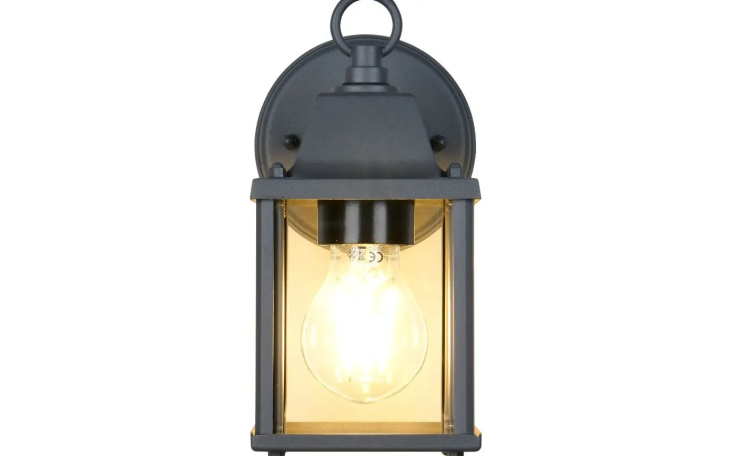 Trio Lighting Mirande Vägglampa E27 antracit IP23* Vägglyktor