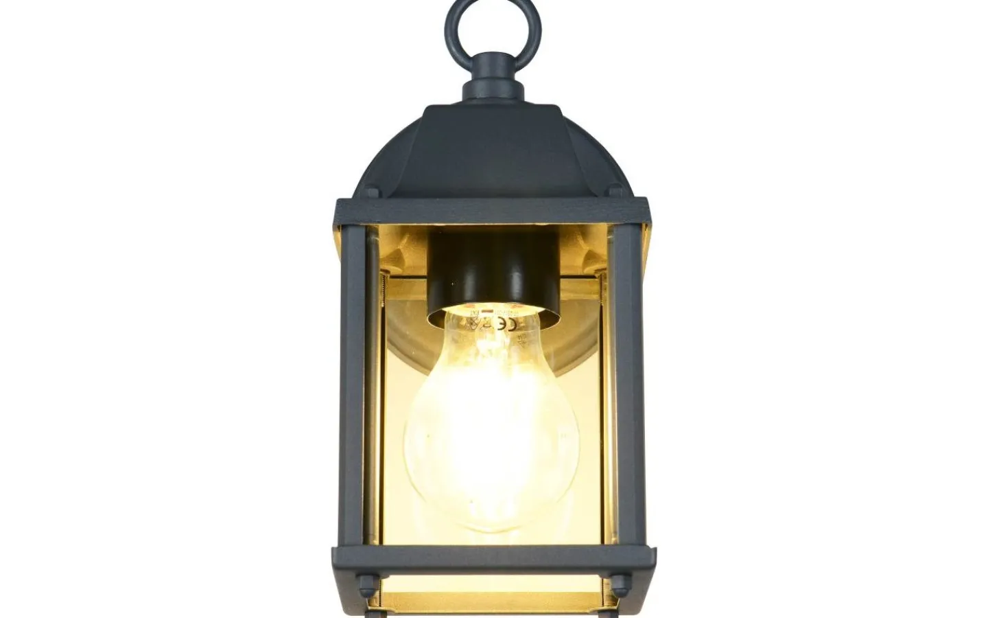 Trio Lighting Mirande Vägglampa E27 antracit IP23* Vägglyktor